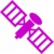Purple GNSS Status icon on MFD App on VBOX Touch.