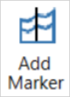 Add Marker button on the Chart tab in VBOX Test Suite.