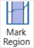 Mark Region button on the Chart tab in VBOX Test Suite.