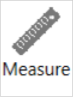 Measure button on the Chart tab in VBOX Test Suite.