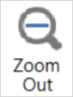 Zoom Out button on the Chart tab in VBOX Test Suite.