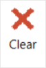 Clear button in VBOX Test Suite.