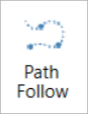Path Follow button in VBOX Test Suite.