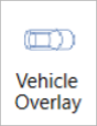 Vehicle Overlay button in VBOX Test Suite.