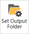 Set Output Folder button in VBOX Test Suite.