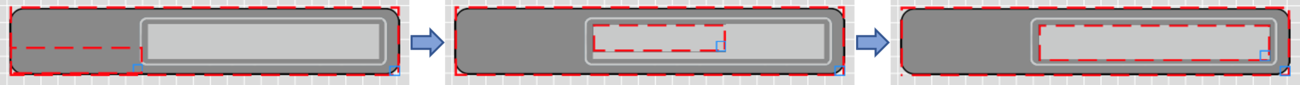 Images depicting how to move the Bar Fill.