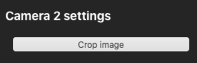 Screenshot of the Camera 2 Settings. 