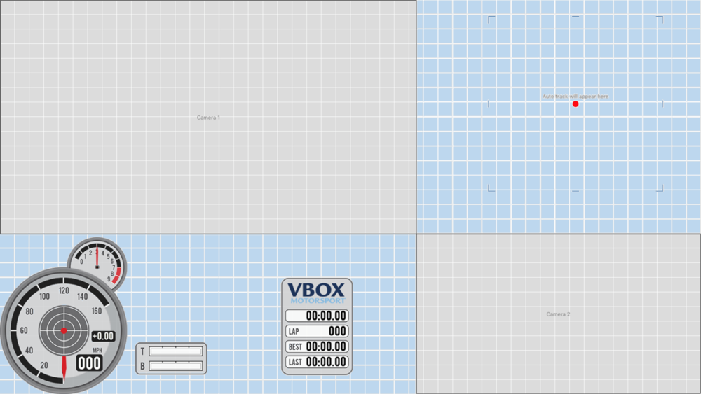 Screenshot of the software with the PiP element in the top right hand corner of the screen.
