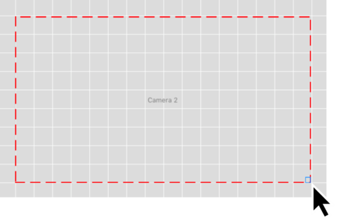 Image depicting how to resize the PiP element.