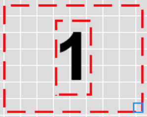 Screenshot of a Range element showing a value of 1.