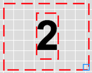 Screenshot of a Range element showing a value of 2.