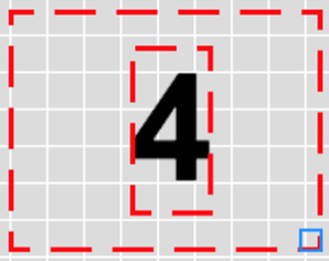 Screenshot of a Range element showing a value of 4.