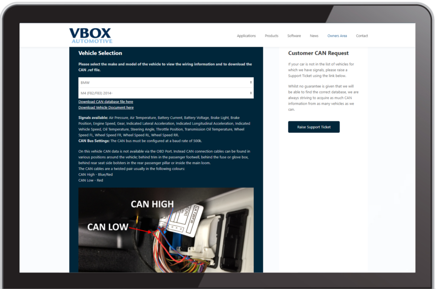 Vehicle CAN database2