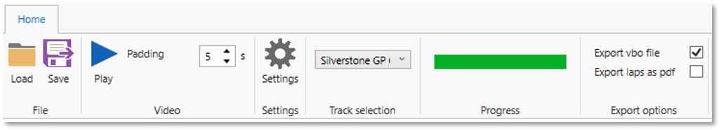 Video Split Menu