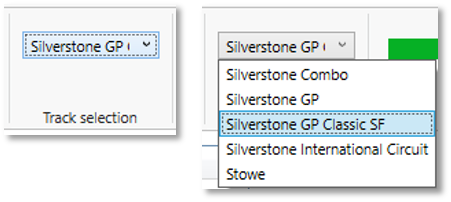 Video Split Track Selection