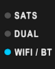 Drawing of a blue WIFI/BT LED.