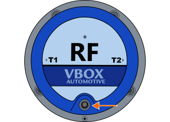 Diagram of a Wheel Speed Sensor highlighting the charging port.