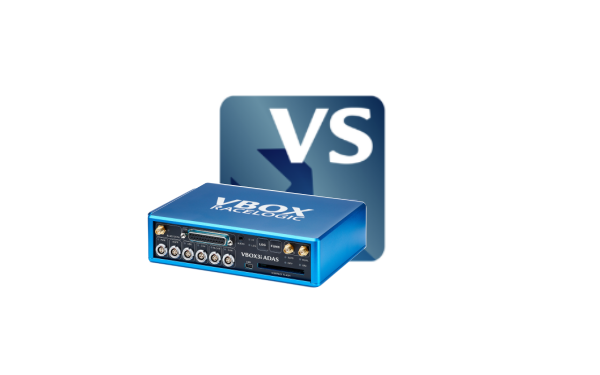 VBOX 3i ADAS unit in front of the Setup Software icon.