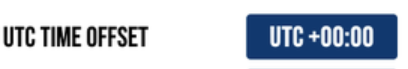 UTC Time Offset option in the Date & Time Settings on Performance Box Touch.