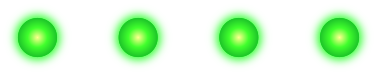 4 LEDs illuminated in green. 