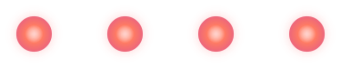 All 4 LEDs on VBOX Touch are partially illuminated in red.