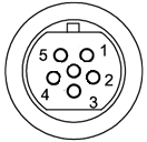 Image of the Video VBOX Waterproof USB Connector.