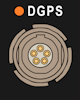 Drawing of an orange DGPS LED.