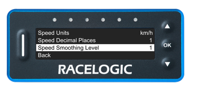 Display Menu_Speed Menu_Speed Smoothing