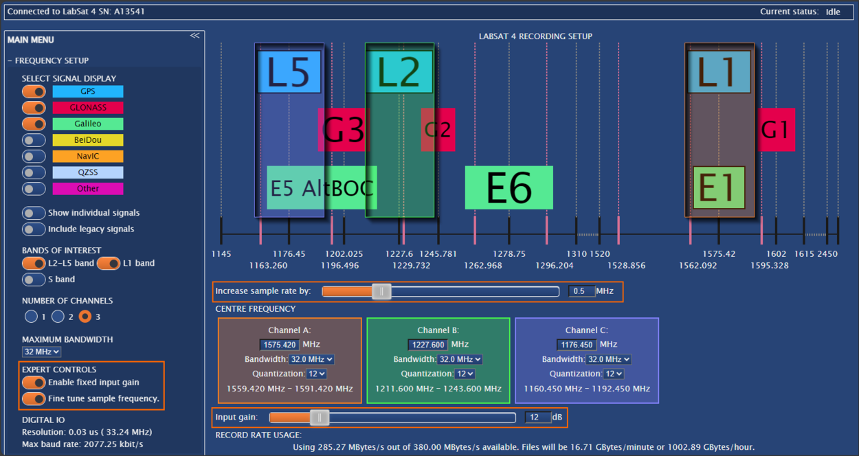 Screenshot of Web Server with Expert Controls highlighted.