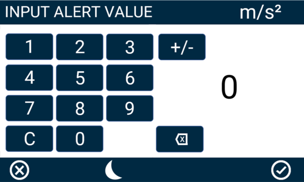 MFD Touch G Ball Alert Keypad