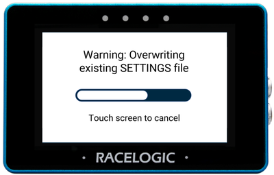 MFD Touch Settings Overwrite