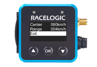 Mini LapTimer - Speed Bar Settings - Exit (400px)