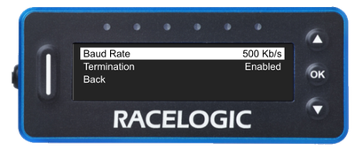 Pit Display_CAN Menu_Baud Rate_500kbs (v1.0 RE 16MAY2024)