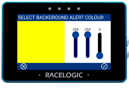 Select Backgrund Alert Colour_Yellow