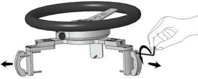 Steering Wheel Sensor Mount 2