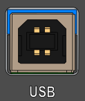 USB port.