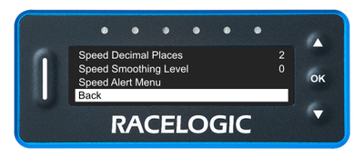 VBOX LapTimer-R-V2_DisplayMenu_SpeedMenu_Back (1.0 RE 9.9.2024)