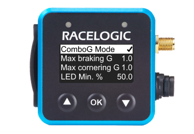 VBOX Mini LapTimer - ComboG Mode - ComboG Mode (400px)