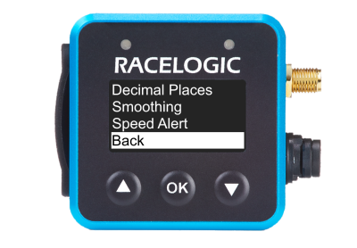 VBOX Mini LapTimer - speed settings -back (400px)