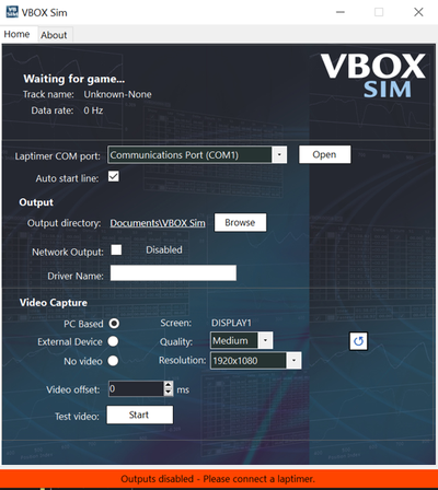 VBOX Sim Main2