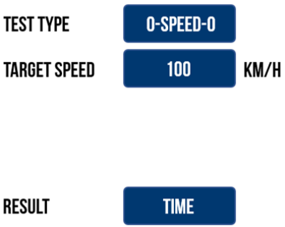 VBOX Touch Accel Settings Custom 0-Speed