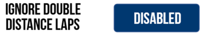 Ignore Double Distance Laps option in the Lap Timing Settings on VBOX Touch.